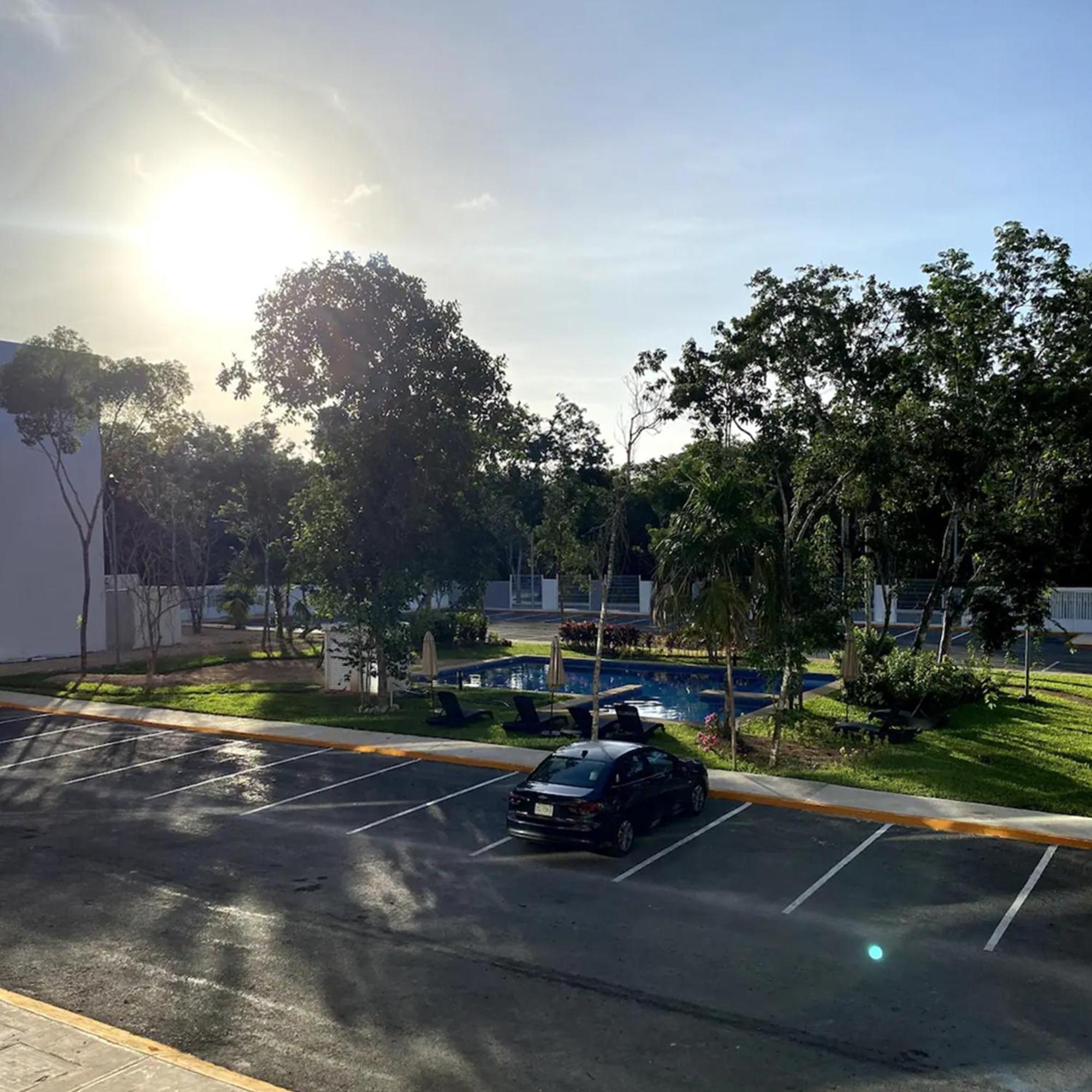 Bonito Departamento En Privada Con Alberca Apartment แคนคูน ภายนอก รูปภาพ