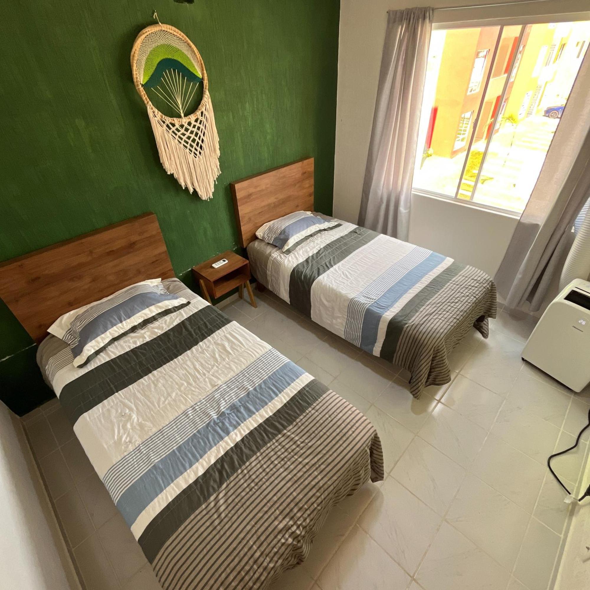 Bonito Departamento En Privada Con Alberca Apartment แคนคูน ภายนอก รูปภาพ