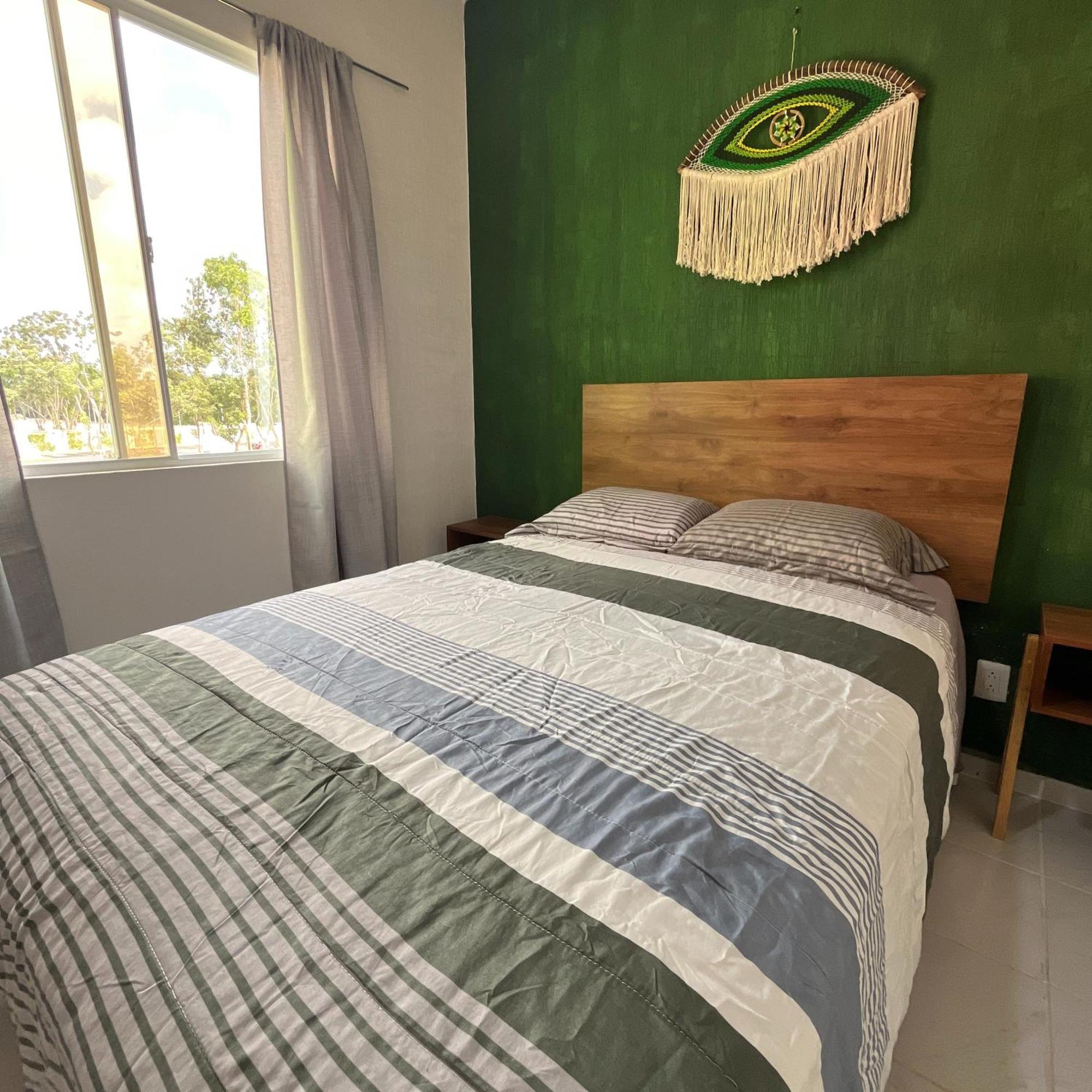 Bonito Departamento En Privada Con Alberca Apartment แคนคูน ภายนอก รูปภาพ